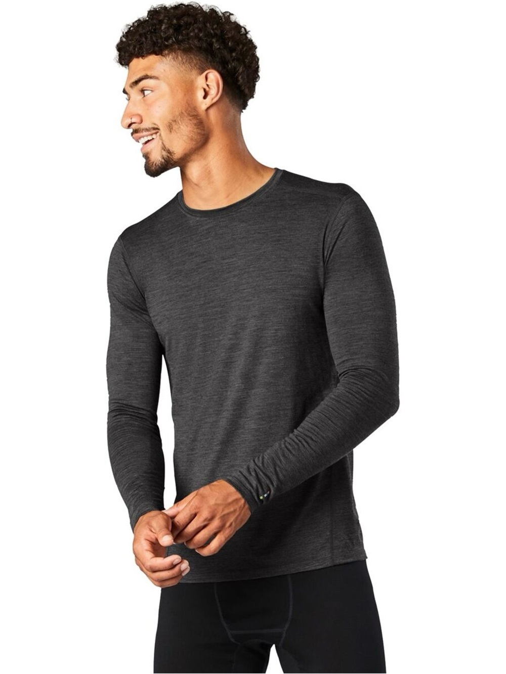 Smartwool Classic All-Season Merino Base Layer in Iron Heather